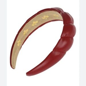 L. Erickson NEW Calluna Padded Faux Leather Headband